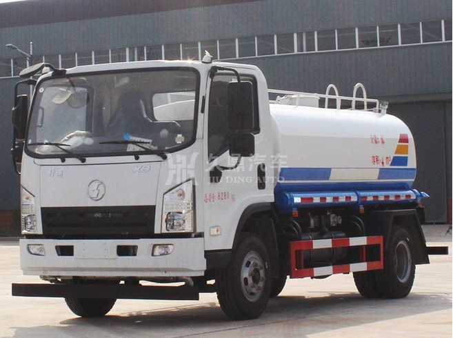5噸陜汽軒德綠化灑水車廠家價格