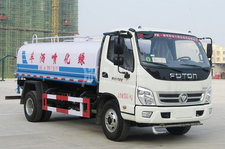 8噸福田奧鈴灑水車圖片 8噸福田奧鈴灑水車圖片