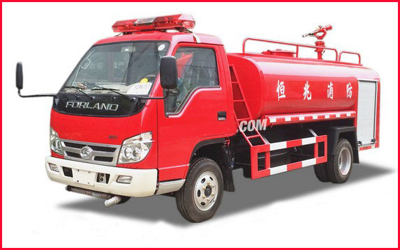 4噸福田消防灑水車圖片 4噸福田消防灑水車圖片