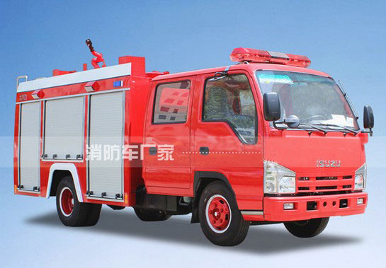 3噸五十鈴100P水罐消防車價格