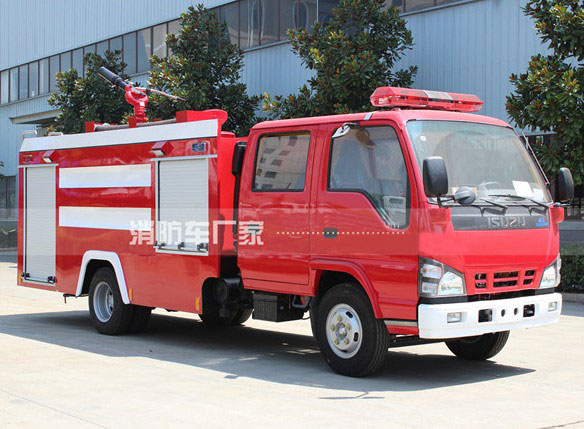 4噸五十鈴600P水罐消防車價格