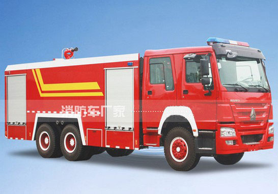 12噸重汽豪沃水罐消防車價格