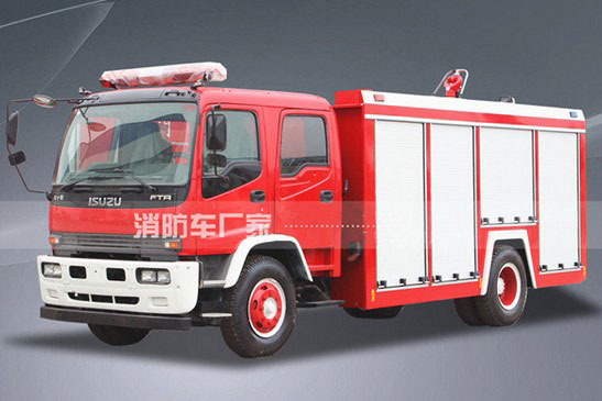 6噸五十鈴FTR泡沫消防車價格