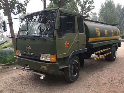 13噸解放二手灑水車價格