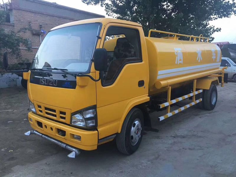 5噸慶鈴五十鈴二手灑水車