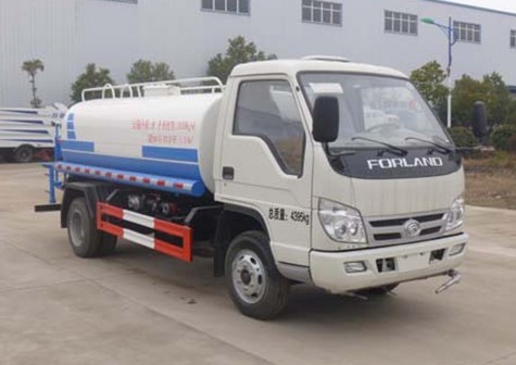 福田小卡之星2噸藍(lán)牌小型灑水車