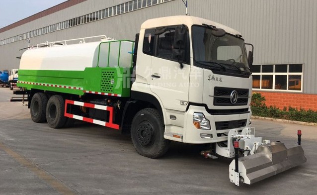 公路灑水車灑水視頻_東風(fēng)天龍后雙橋公路灑水車