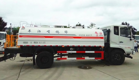 15方灑水車(chē)自身多重_東風(fēng)天錦KS 12噸|15噸綠化灑水車(chē)廠家價(jià)格3