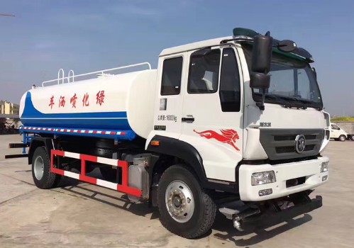 重汽斯太爾14噸綠化灑水車廠家價格