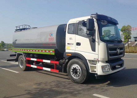 15噸灑水車大概多少錢_福田瑞沃15噸綠化灑水車廠家價格