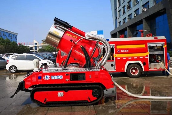 履帶式排煙滅火戰車智能機器人圖片 履帶式排煙滅火戰車智能機器人圖片