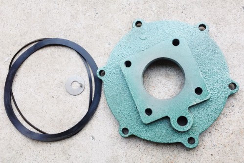 灑水泵泵殼后蓋及進口法蘭圖片 灑水泵泵殼后蓋及進口法蘭圖片