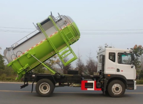 國六東風(fēng)股份多利卡D9罐式餐廚垃圾車 國六東風(fēng)股份多利卡D9罐式餐廚垃圾車