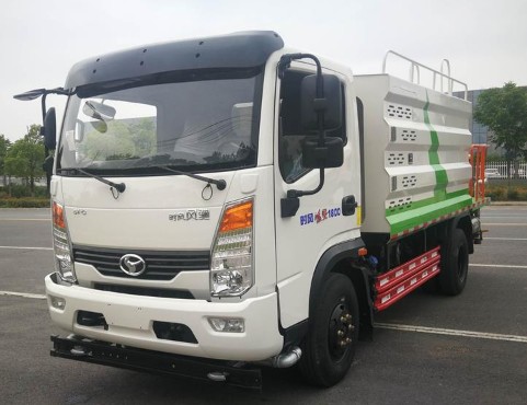 多功能抑塵車價格_國六7方時風風馳藍牌多功能抑塵車廠家價格