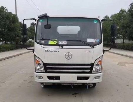 8噸灑水車參數_國六大運奧普力黃牌8方綠化灑水車廠家價格