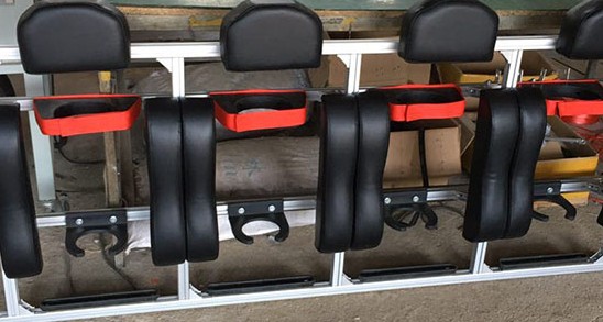 消防車呼吸器架_消防車空氣呼吸靠背底座支架_消防車空呼支架底座-消防車配件