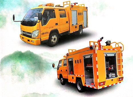 福田時代消防灑水車(方形消防罐體) 福田時代消防灑水車(方形消防罐體)