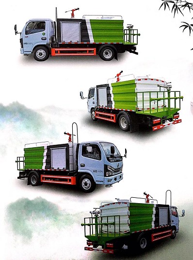 東風多利卡4噸消防灑水車(方形消防罐體多功能型) 東風多利卡4噸消防灑水車(方形消防罐體多功能型)