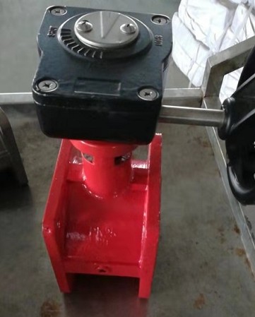 消防車手輪式渦輪方球閥 消防車手輪式渦輪方球閥