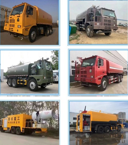30方重汽寬體礦用灑水車圖片 30方重汽寬體礦用灑水車圖片