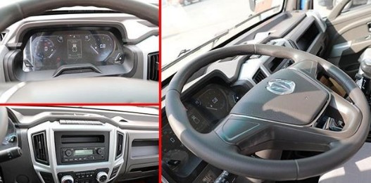 國六飛碟奧馳藍牌勾臂垃圾車駕駛室內飾圖片 國六飛碟奧馳藍牌勾臂垃圾車駕駛室內飾圖片