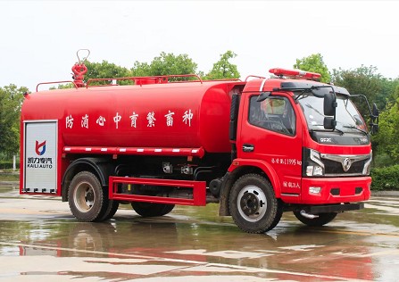 國六4-6方東風福瑞卡消防灑水車圖片 國六4-6方東風福瑞卡消防灑水車圖片