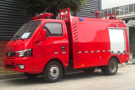 國六東風途逸小型藍牌消防車 國六東風途逸小型藍牌消防車