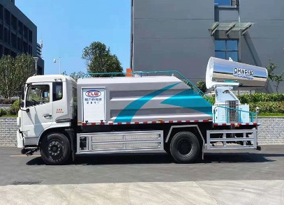 電動灑水車10噸_電動灑水車價格_10噸東風天錦純電動抑塵車4