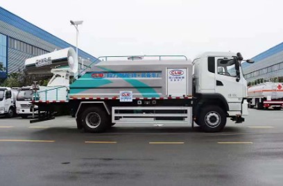 電動灑水車生產廠家_10噸比亞迪T8純電動抑塵車3
