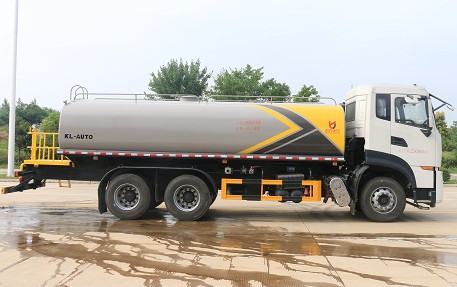 國六東風天龍18方后雙橋綠化灑水車廠家價格2