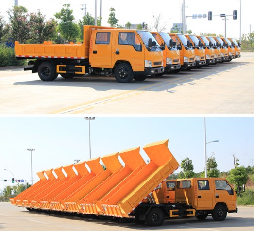 國六江鈴雙排座自卸車圖片 國六江鈴雙排座自卸車圖片