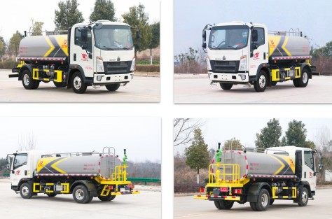 國六重汽豪沃5方灑水車 國六重汽豪沃5方灑水車