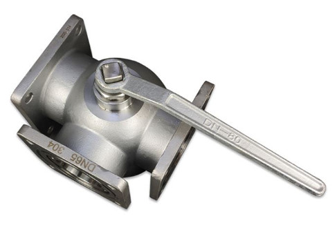 不銹鋼四位三通球閥 不銹鋼四位三通球閥