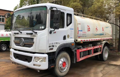 二手15方六缸機灑水車_二手15方東風多利卡D9灑水車3