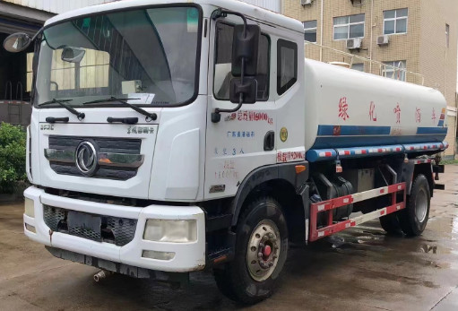 二手15方康機180馬力灑水車_二手東風多利卡d9灑水車
