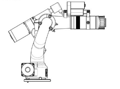 中聯(lián)重科灑水車電動遙控水炮結(jié)構(gòu)圖 中聯(lián)重科灑水車電動遙控水炮結(jié)構(gòu)圖