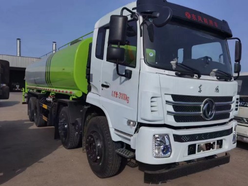 東風25方灑水車_東風D17前四后八灑水車_程力牌CL5310GPS6AQC型綠化噴灑車