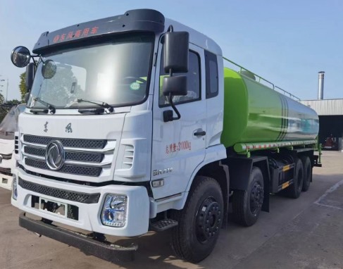 東風25方灑水車_東風D17前四后八灑水車_程力牌CL5310GPS6AQC型綠化噴灑車2